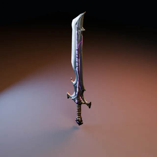 3D render of Sigil Sword 10 from the Blacksmith Weapons Pack