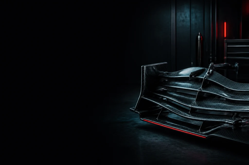 Open-wheel wing and aero components in the garage